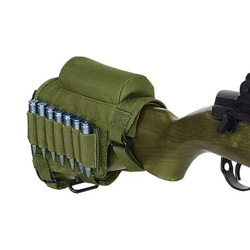 Rifle de francotirador ajustable, bolsa tipo bala, soporte para mejillas Compatible con izquierda y derecha, Material de nailon - imagen 5