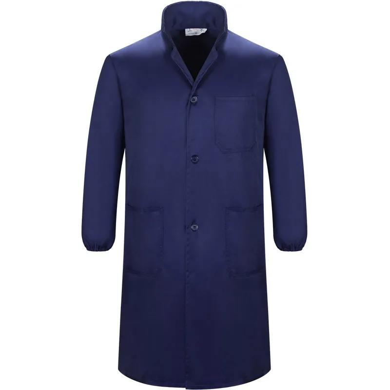 Ropa de trabajo para hombres y mujeres, ropa de trabajo de laboratorio de almacén a prueba de polvo, ropa de protección resistente al desgaste para taller Unisex - imagen 5