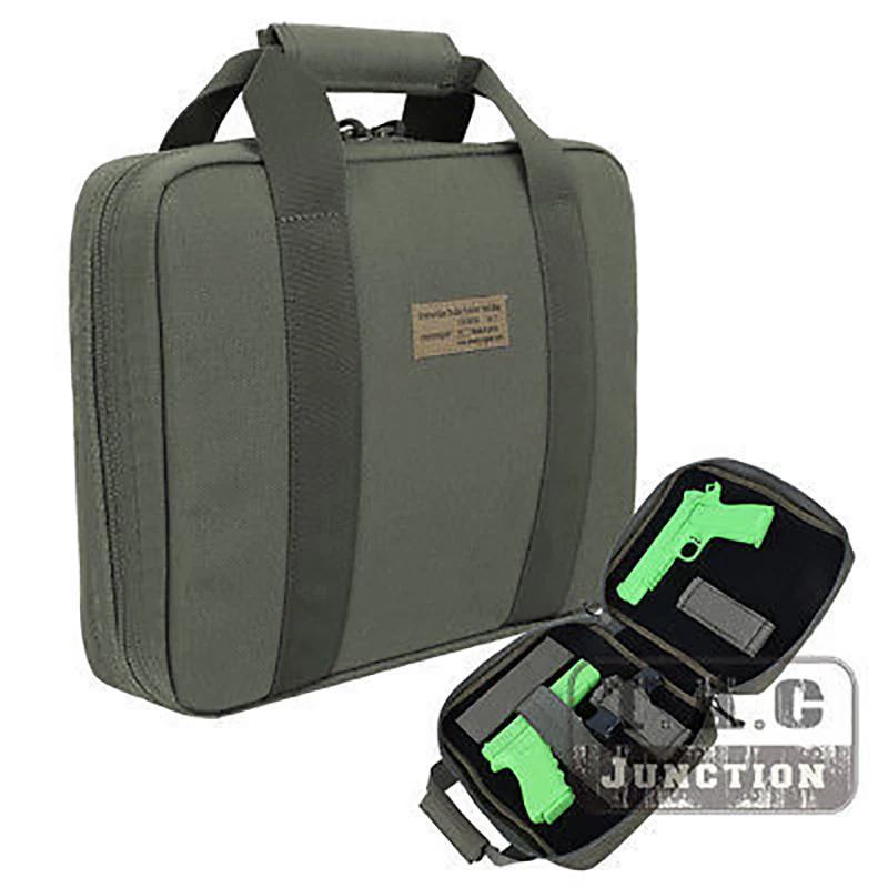 Emerson-Bolsa de transporte de mano para dos pistolas tácticas, funda segura para pistola Emersongear, soporte para revistas - imagen 3