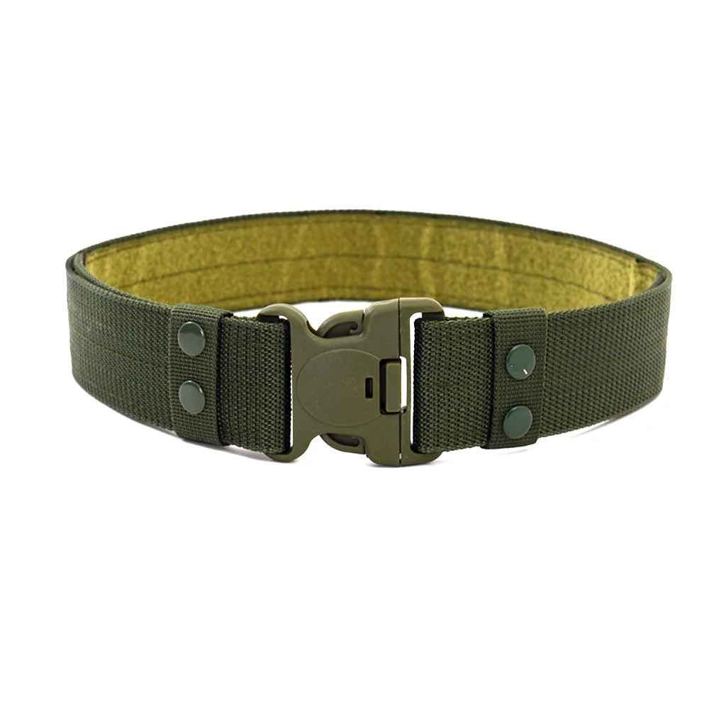 Cinturón de lona de entrenamiento militar, seguridad contra incendios al aire libre, cinturón exterior táctico multifuncional especial - imagen 5