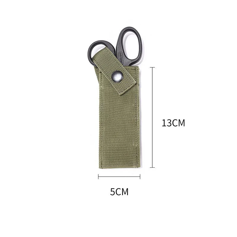 Tijeras tácticas de seguridad de emergencia, bolsa Molle IFAK, bolsa médica para PORTA PLACAS, caza al aire libre, equipo, estuche para pistola Mag - imagen 3
