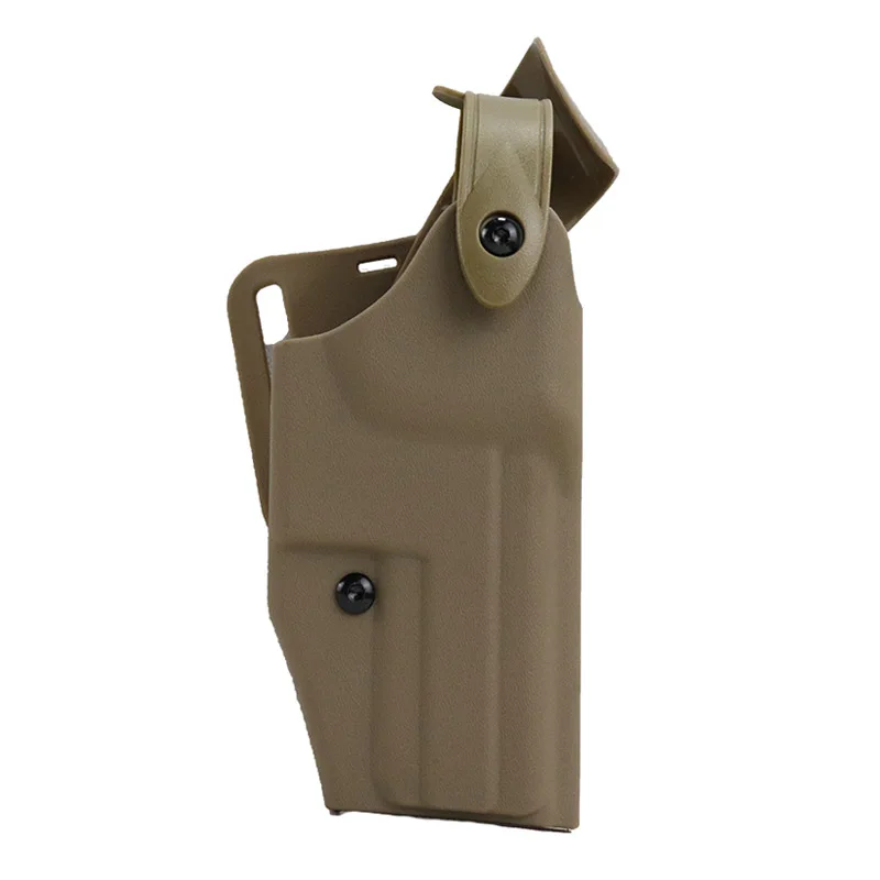 Funda táctica militar USP, accesorios tácticos para escopeta del ejército, funda de caída rápida para mano derecha con cubierta, funda de 3 colores - imagen 4