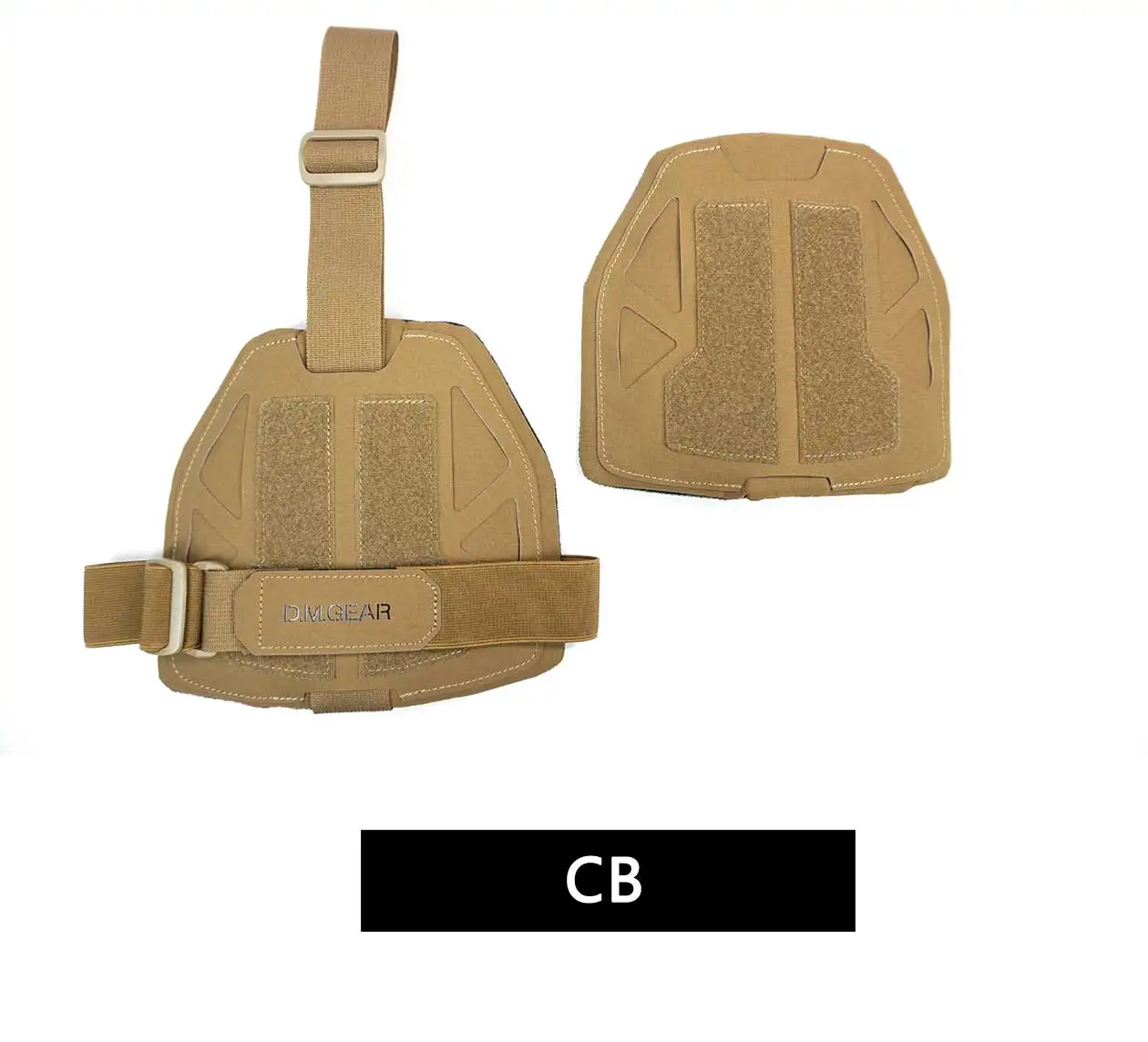 DMGear armadura de hombro equipo de caza táctico chaleco accesorio protección Airsoft Molle Nylon Universal - imagen 5