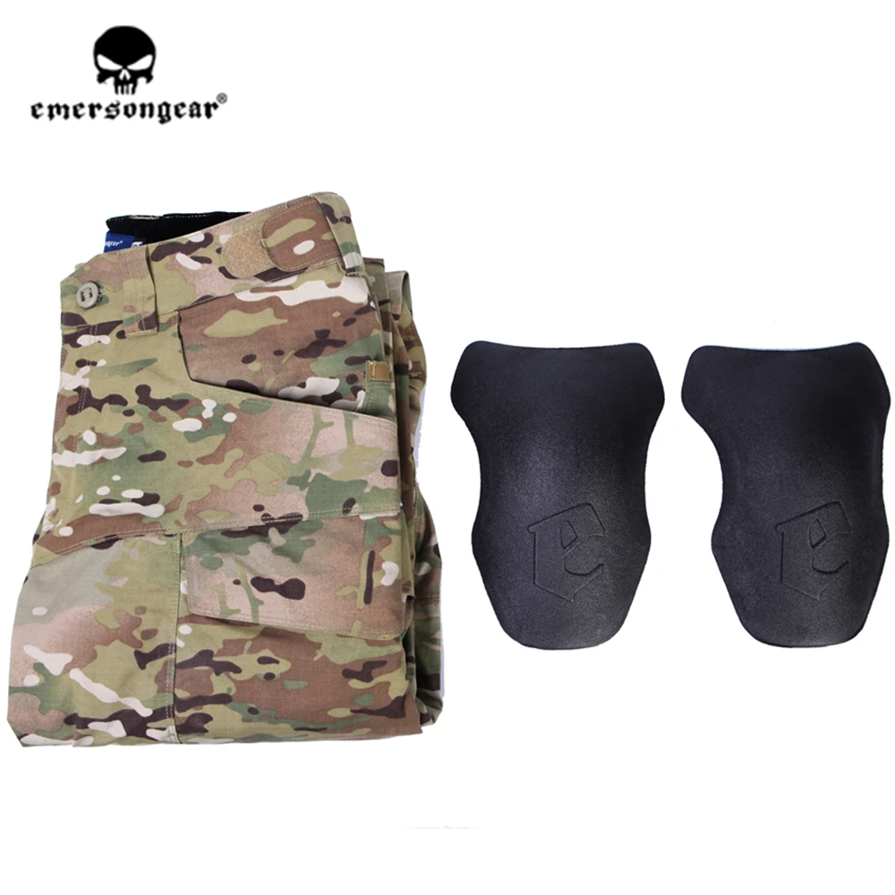 Emersongear pantalones de asalto de combate BDU caza al aire libre entrenamiento Airsoft Camping combate pantalones de camuflaje - imagen 3