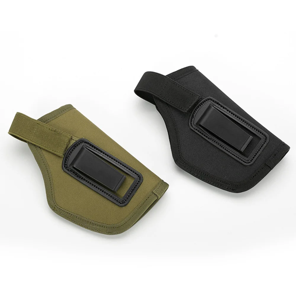 Funda táctica compacta subcompacta para pistola, funda de cintura, bolsa para pistola Glock, accesorio de caza para exteriores, funda protectora Invisible para campo CS - imagen 4