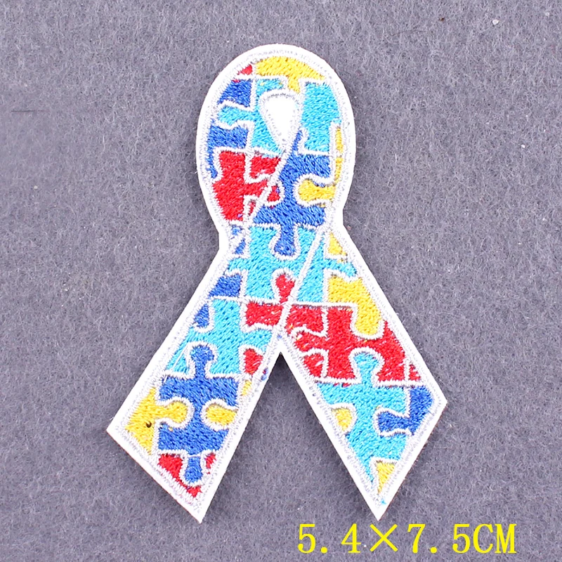 Parches de energía para la ropa para niña, insignias de labios DIY, parches termoadhesivos, rayas, parches bordados para ropa, pegatinas - imagen 5