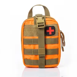 Bolsa táctica EDC MOLLE botiquín primeros auxilios exterior