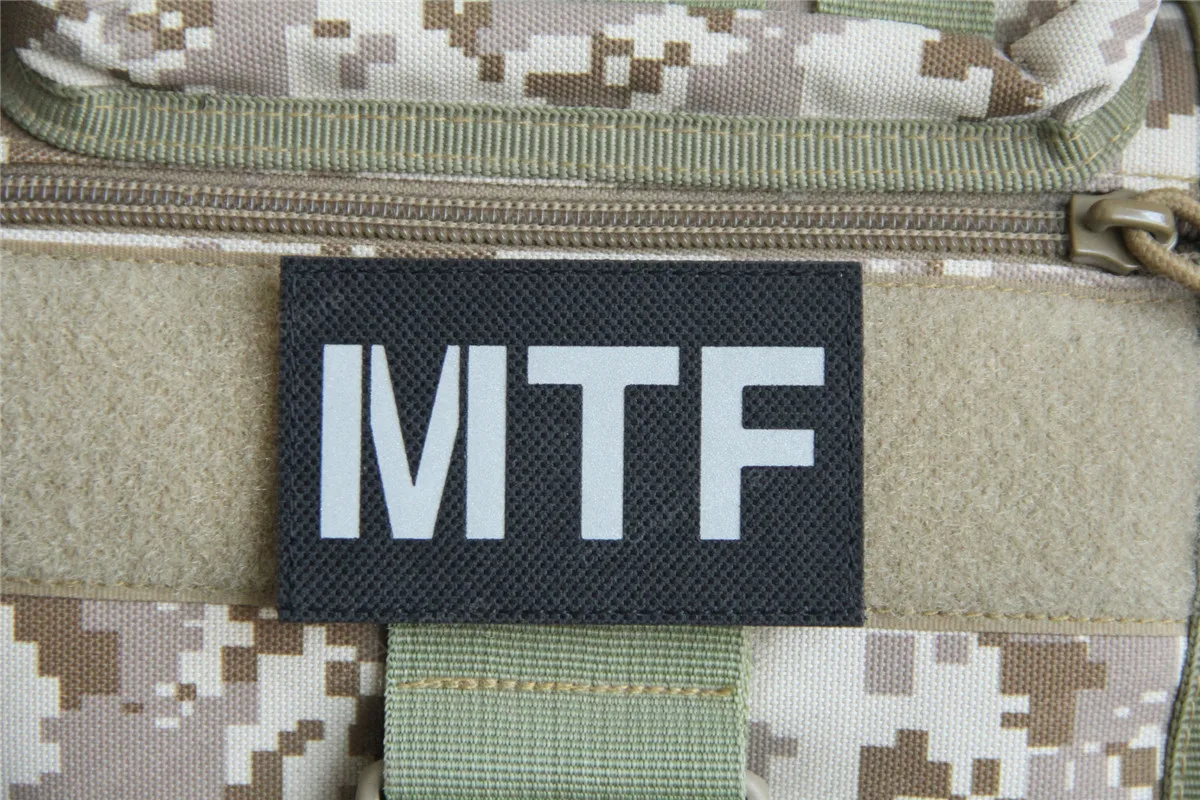 Procedimientos Especiales de contención, parches de protección SCP, aplicación de insignias IR, parche MTF para chaqueta, bolso, Jeans - imagen 4