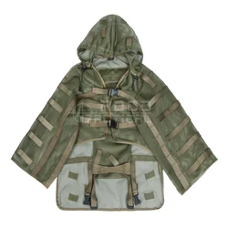 Traje camuflaje táctico desmontable con bolsa de agua 3L