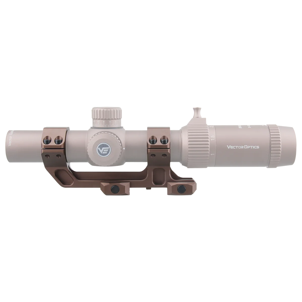 21 mm Picatinny - Montaje eficiente