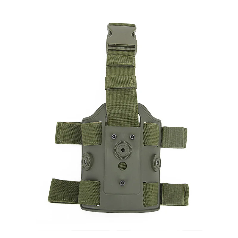 Dispositivo de plataforma de pierna táctica, funda de pierna de caída rápida para pistola militar al aire libre, paleta para Glock M9 Colt 1911 HK USP - imagen 4