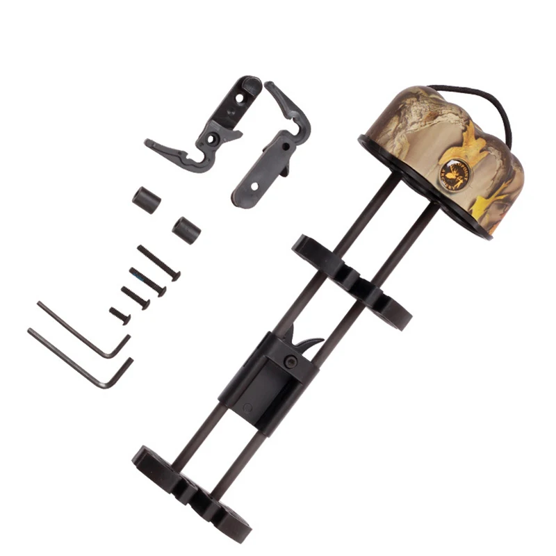 Carmín de flecha de tiro con arco compuesto de caza TP715, soporte de flecha, accesorios de arco y flecha, ajuste completo, 43x19x7CM - imagen 4