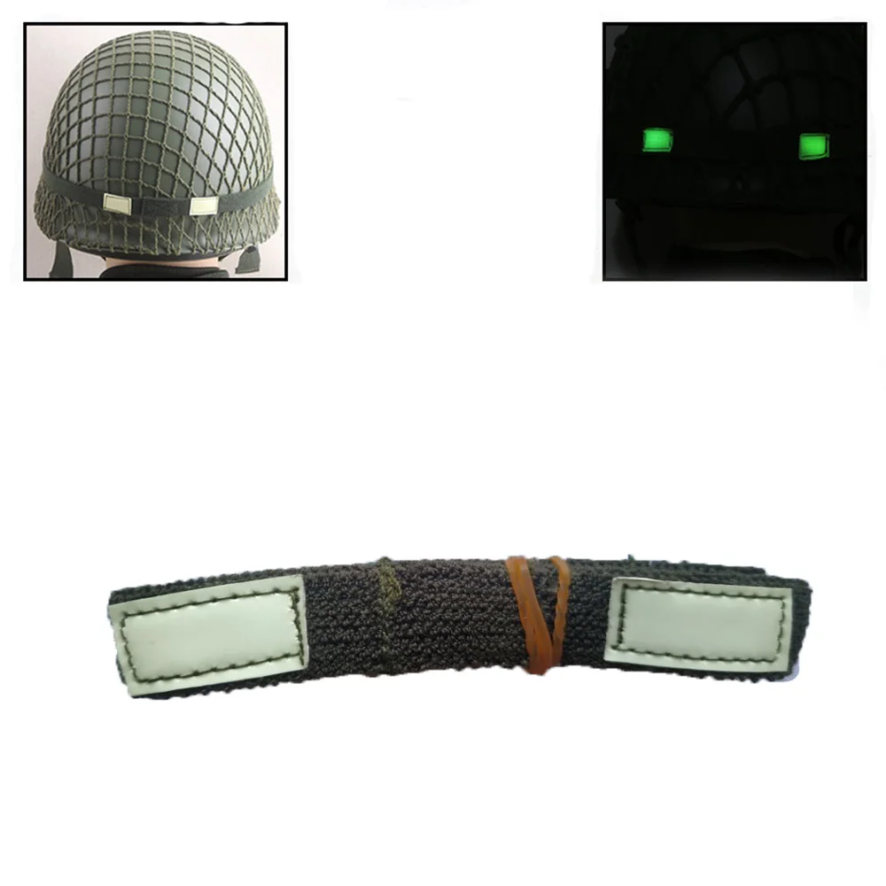 Casco de motocicleta con reflectores de ojos de gato, solo correa para producto exterior, pegatina ligera, reflectante, MK2, M1, M35 - imagen 3