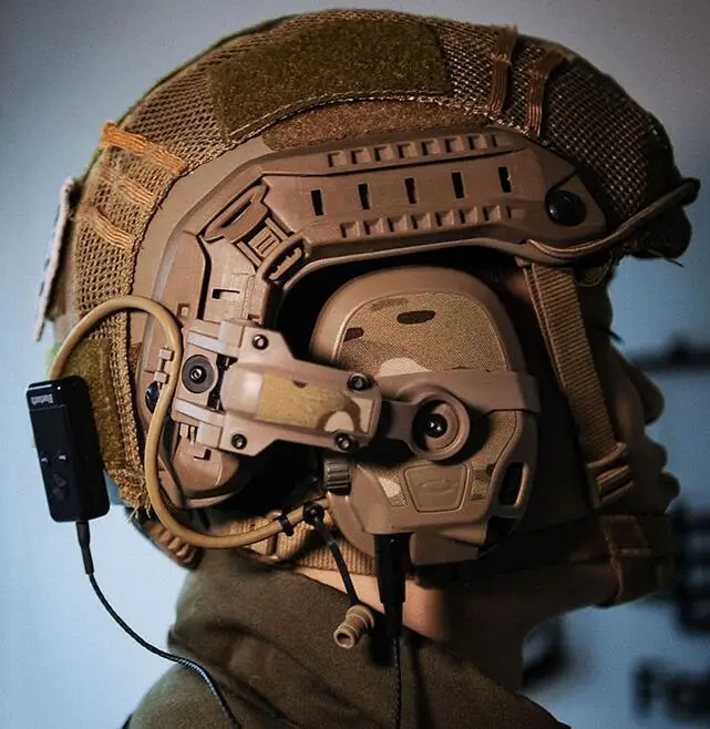 Conector de puente de conexión de riel de conexión de casco de oreja de reducción de ruido AMP - imagen 4