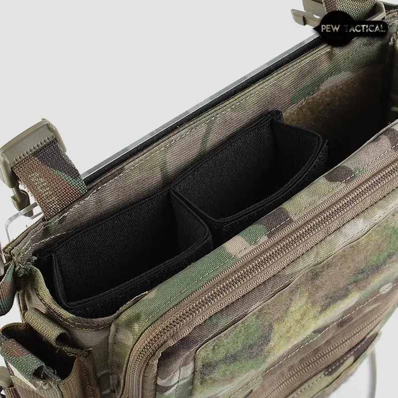 RD táctico D3CRM armadura de pecho revista de rifle tipo de inserción doble 5,56 7,62 revista de pistola de aire placa de liberación rápida - imagen 5