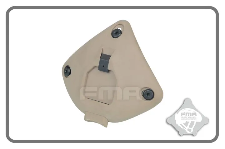 Casco táctico táctico FMA, adaptador de montaje NVG, cubierta VAS de plástico BK/DE/FG - imagen 4