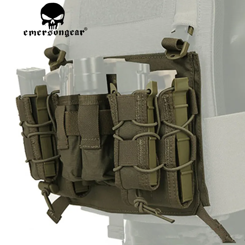 EMERSON-Panel de camuflaje para chaleco 419 420, 500D Nylon, Airsoft Gear Combat, ropa de chaleco Molle para exteriores, ropa deportiva EM9335 - imagen 2