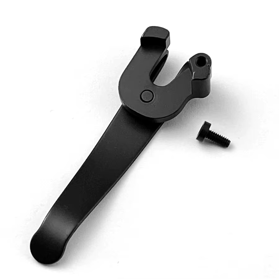 Clip de bolsillo trasero de transporte profundo de acero inoxidable para cuchillo del ejército suizo Vt de 91mm, accesorios de Clip trasero, 1 pieza - imagen 5