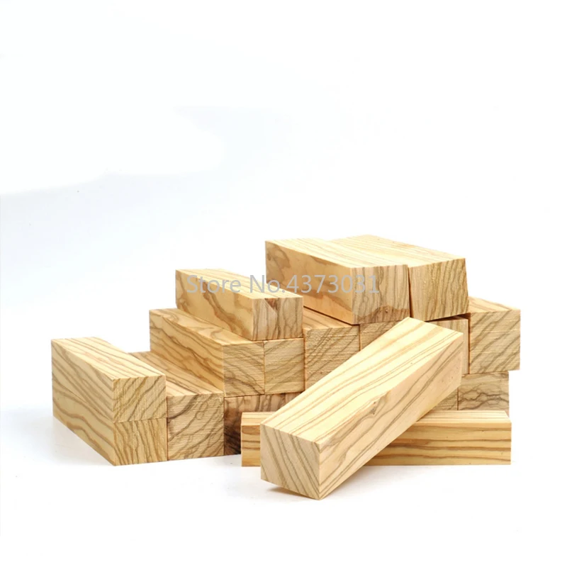 Madera de olivo de 120x40x10mm para MANGO de cuchillo, Material para manualidades, varios tamaños, materias primas - imagen 4