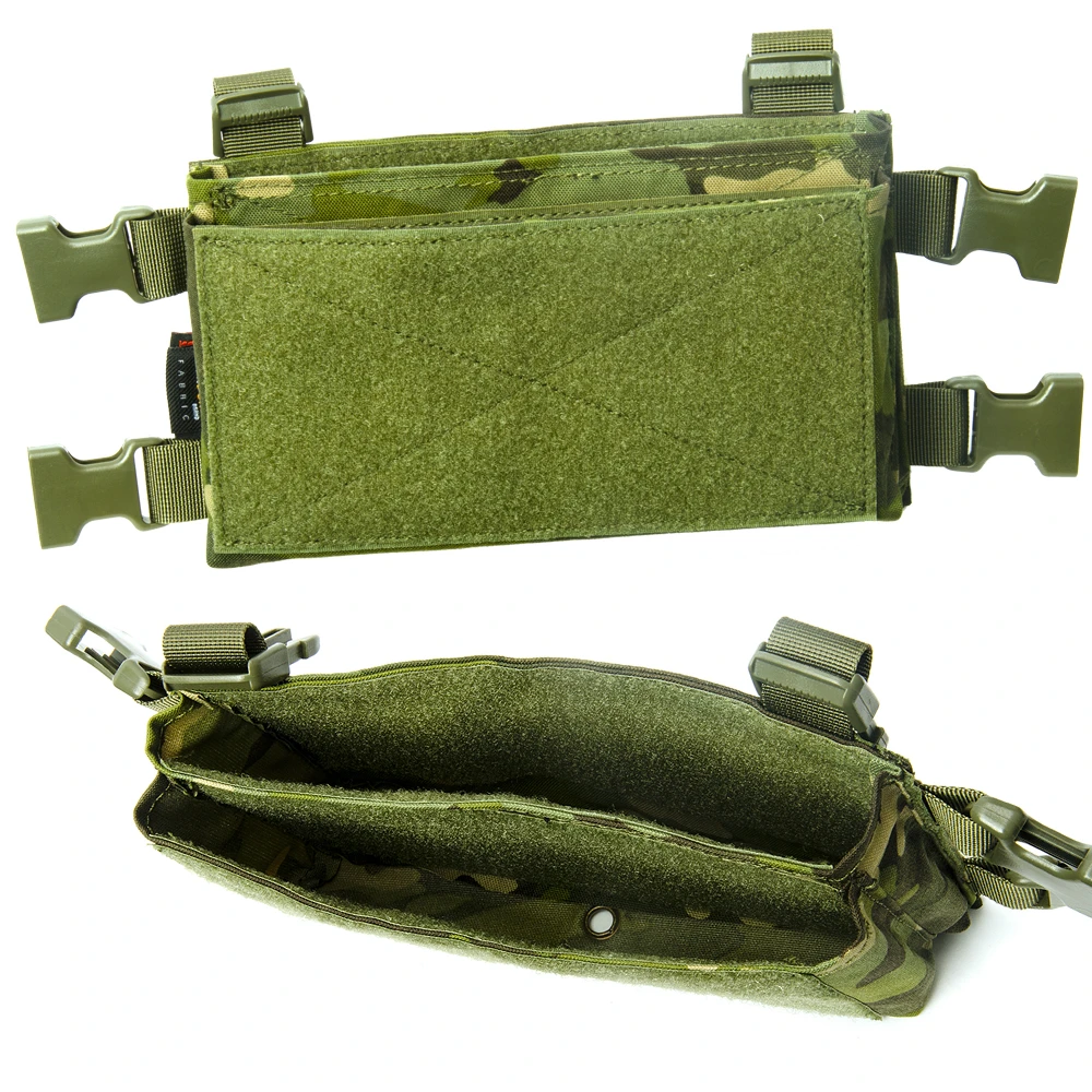 MK3-chaleco táctico para el pecho, bolsa de vientre de utilidad, de nailon 500D, insertos de revistas para combate, Airsoft, Paintball, 5,56, 7,62 - imagen 4