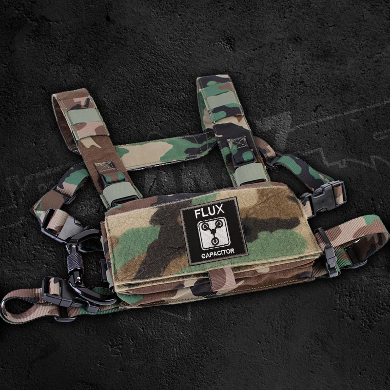 Condensador de flujo de espalda a futuro, parches bordados, insignia táctica para ropa, mochila, chaleco, apliques DIY - imagen 5