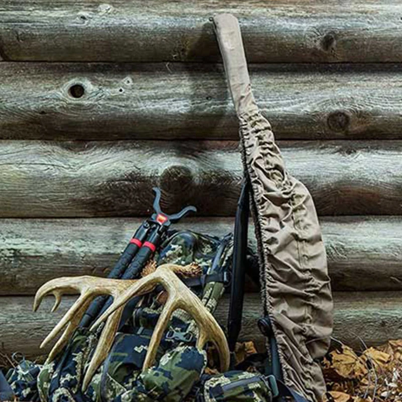 Funda de pistola para Rifle suave de camuflaje de hoja de arce, bolsa táctica para pistola, bolsa de tiro de caza, bolsa de concha para escopeta, funda para pistola larga