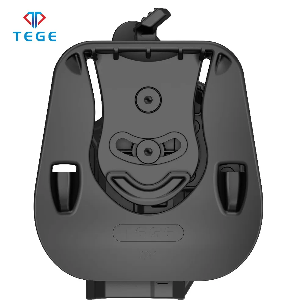 Funda táctica para pistola de liberación de pulgar, funda para pistola de equipo, Glock 19, 23, 32 - imagen 3