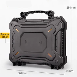 Funda táctica impermeable para pistola – Carcasa dura con espuma protectora