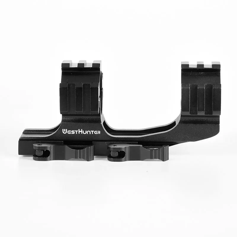 Montaje de alcance de una pieza de liberación rápida, anillos duales de 25,4mm/30mm, tejido voladizo Picatinny QD, soporte Ar15 Ak 47 para caza - imagen 4