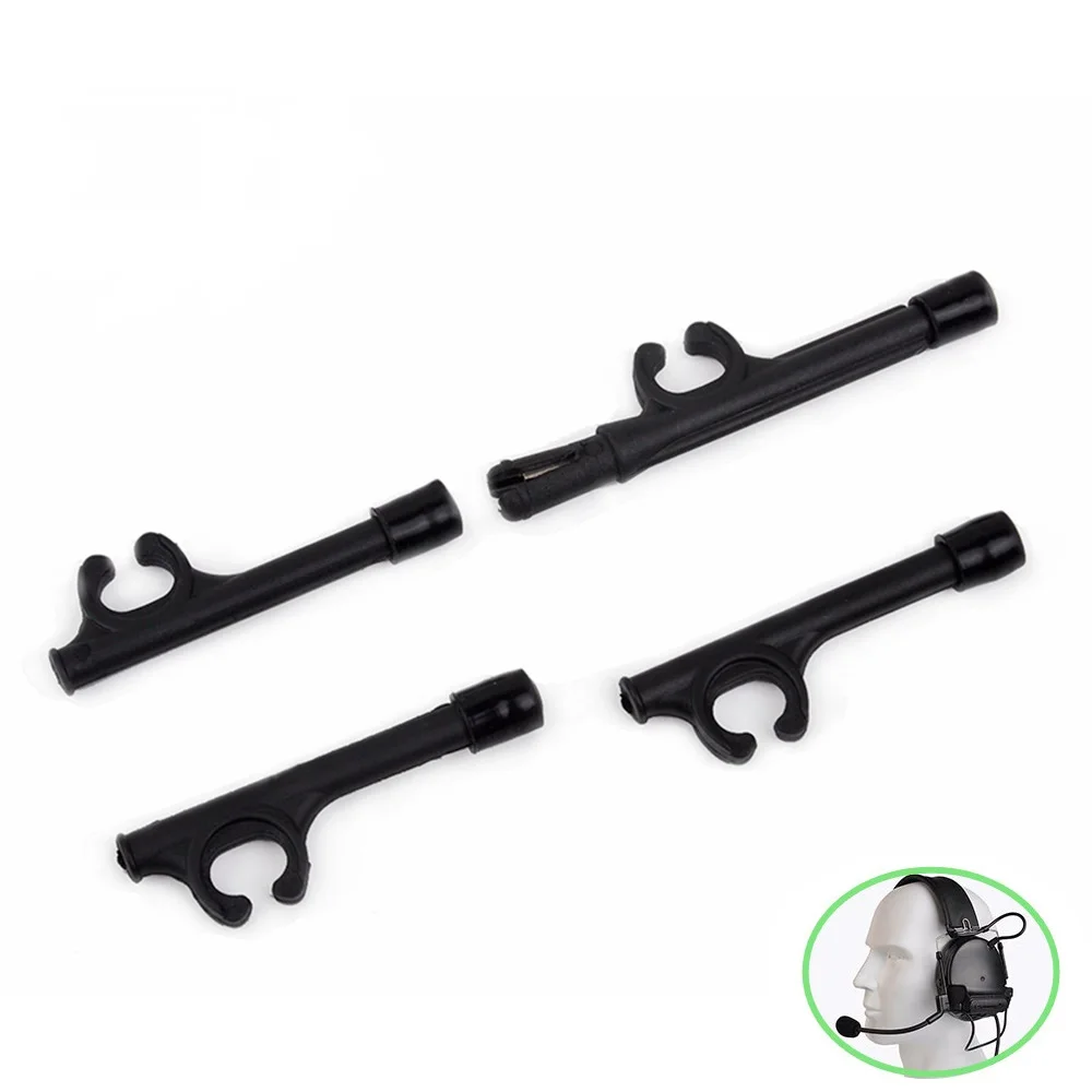 Auriculares tácticos militares de la serie Comtac, auriculares de repuesto, accesorios, soporte táctico, BK - imagen 2