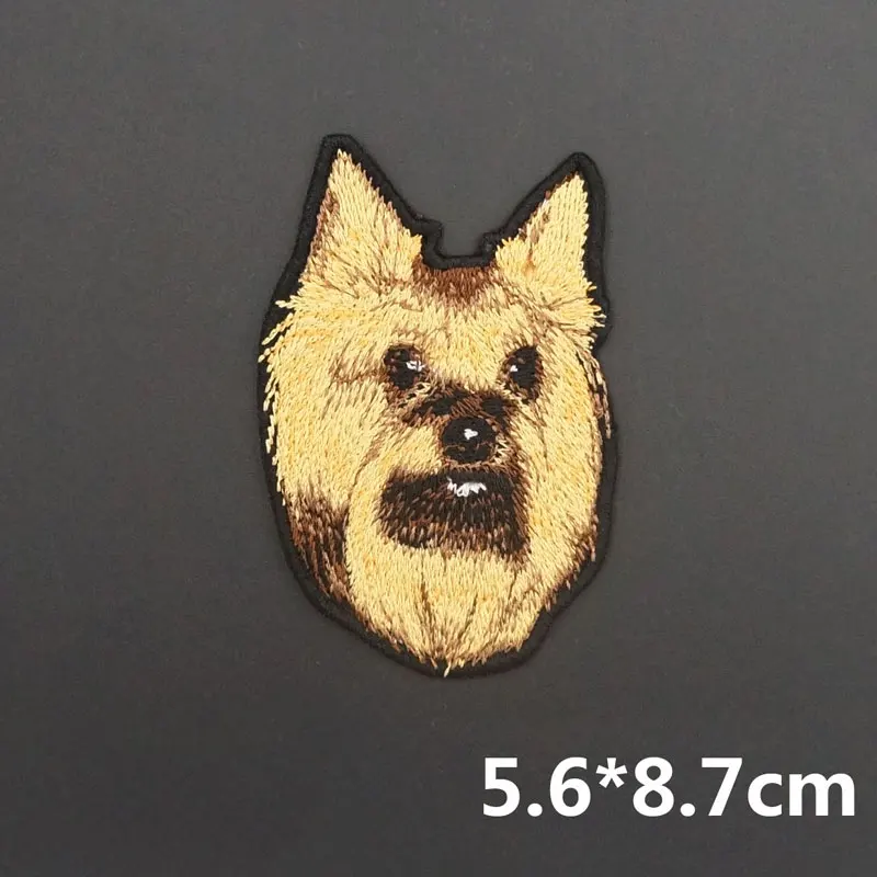 Parches traseros con plancha bordados de animales y perros bonitos para ropa de niños, insignias de mascotas, pegatinas, apliques de ropa - imagen 5