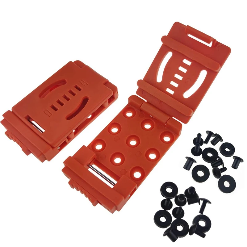 Clip de cinturón grande para funda de pistola Kydex, bolsa para revistas, funda para cuchillo, soporte para funda con botón de tornillos para liberar Clip de herramienta - imagen 5