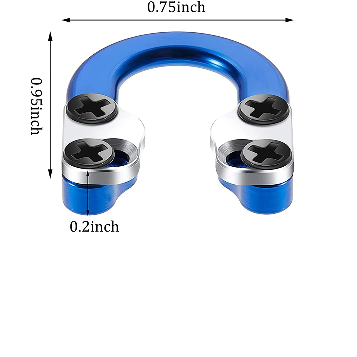 Arco compuesto de aluminio para tiro con arco, accesorio de cuerda de arco, anillo metálico - imagen 5