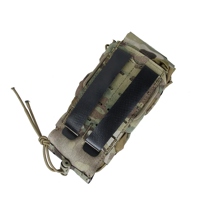 Bolsa para botiquín de primeros auxilios, bolsa médica de camuflaje para exteriores, bolsa Molle para chaleco táctico, portátil, 3355-MC - imagen 4