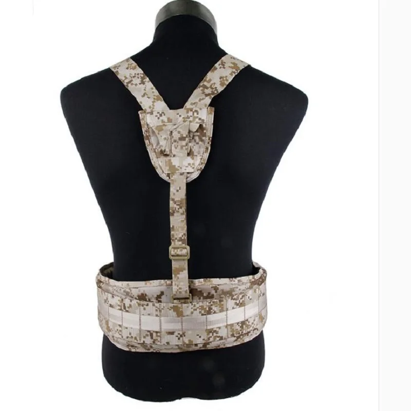 Cinturón táctico Airsoft MOLLE, aparejo de pecho, TMC1283, EG, estilo MLCS Gen II - imagen 2