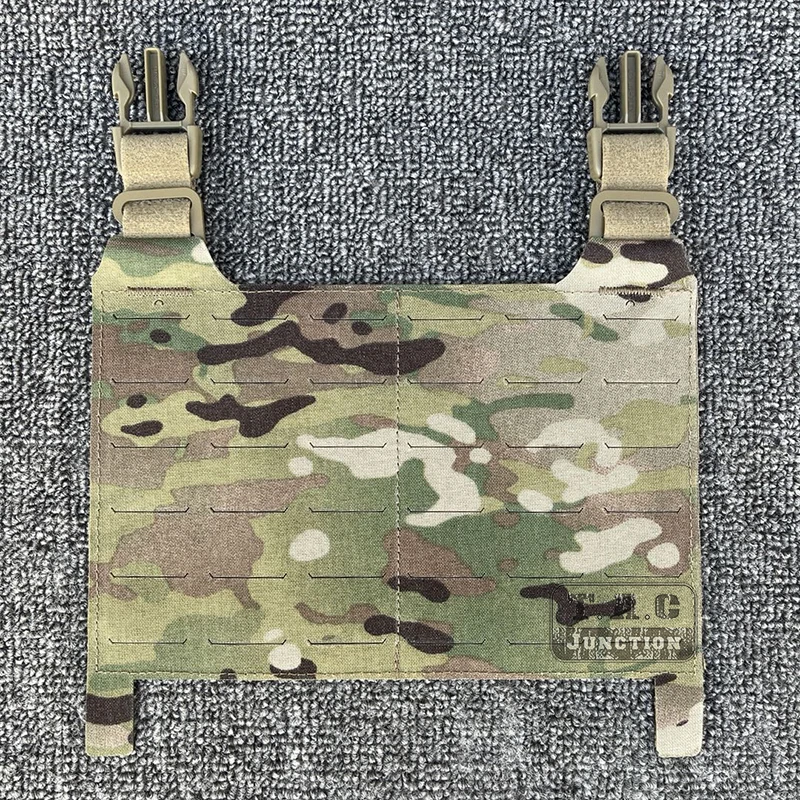 Kit de adaptador de hebilla de solapa frontal táctica, sistema de fijación de chaleco de aparejo de pecho QASM, 1 par - imagen 2