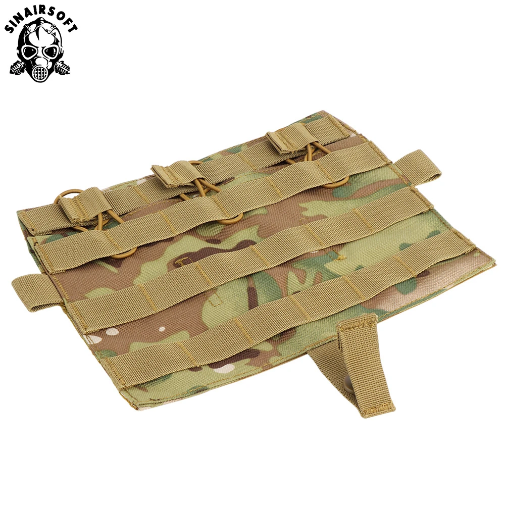 Panel de bolsa Molle frontal QD táctico, solapa desmontable, sistema de chaleco JPC AVS, componente de caza, accesorios de Paintball Airsoft de nailon - imagen 3