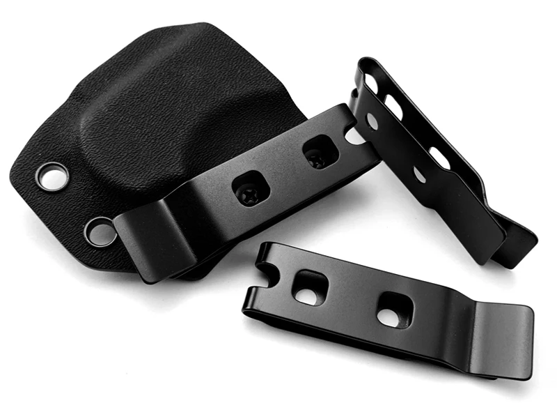 Clip de funda K, Clips de cintura Kydex, cortador, Clip trasero de funda K/Clip de cintura, accesorios de vaina, Clip trasero de transporte de funda K - imagen 4