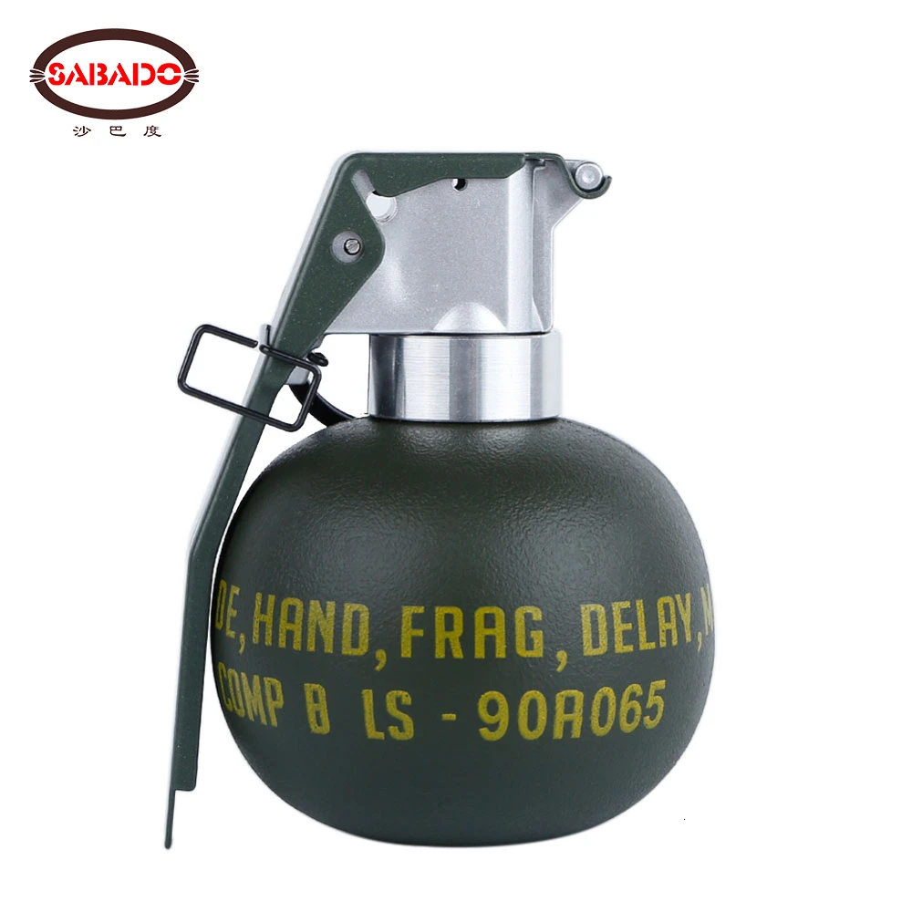 Soporte BB para Granada, contenedor de almacenamiento de granadas, modelo M67, Frag Gren, disfraz de plástico, militar, Airsoft, accesorios de caza - imagen 2