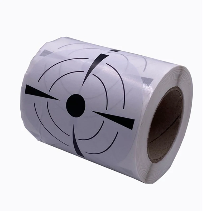Pegatinas reactivas de salpicaduras adhesivas para tiro con arco, accesorios de caza, 1 rollo de 200 piezas, 3 pulgadas - imagen 3