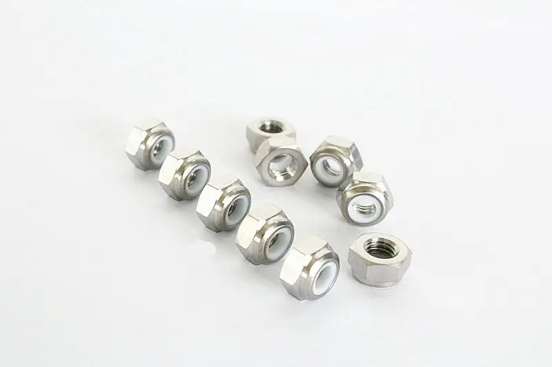 Tornillos de cabeza de brida de nailon para bicicleta, Tuercas de titanio M5/M6, 6 uds. - imagen 4