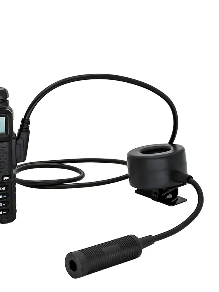 El adaptador TCI PTT es adecuado para auriculares de tiro de caza, orejeras protectoras electrónicas tácticas - imagen 3