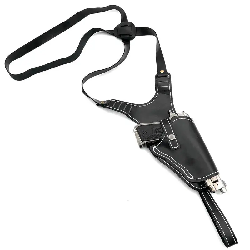 Funda de hombro de cuero, funda de pistola, pistola universal, axila oculta, equipo de caza - imagen 2