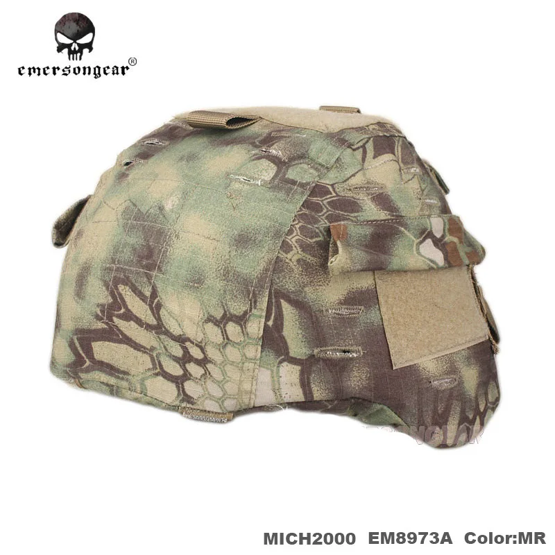 EMERSONgear-cubierta de casco táctico para caza Airsoft, accesorios para casco MICH2000 - imagen 5