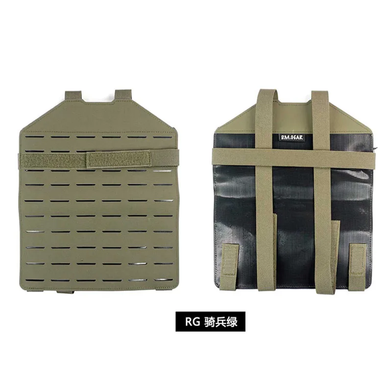 Panel trasero táctico al aire libre del soporte de Molle del corte del laser de los accesorios del chaleco FCSK - imagen 5