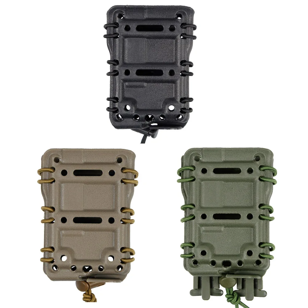 Bolsa táctica para revistas 5,56.223 Mag Carrier con Molle/cinturón de fijación rápida Molle militar de liberación rápida funda individual - imagen 2