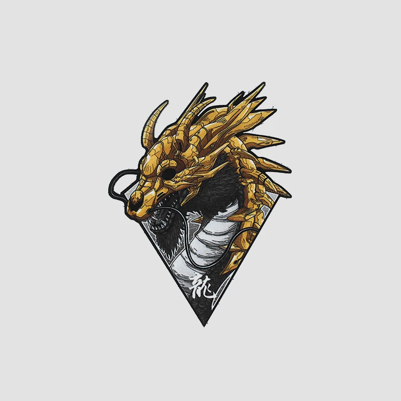 Parche de transferencia de calor táctico de animales del zodiaco chino, insignia de brazalete de San Patrón para ropa, mochila, chaleco, apliques de decoración - imagen 2