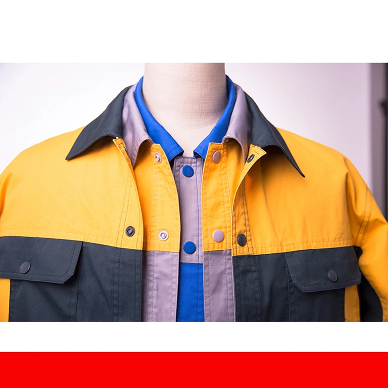 Uniformes de trabajo finos y transpirables para hombre, conjunto de ropa de reparación de automóviles, ropa de trabajo para Taller de fábrica, monos mecánicos para marineros, 4XL - imagen 4