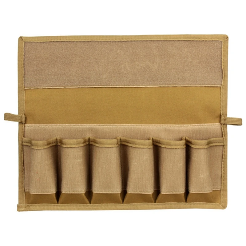 Bolsa de pistola táctica Molle de 9mm para Glock 17 19 22 1911 6 doble 12, bolsa de pistola magnética de nailon con correa para el hombro - imagen 5