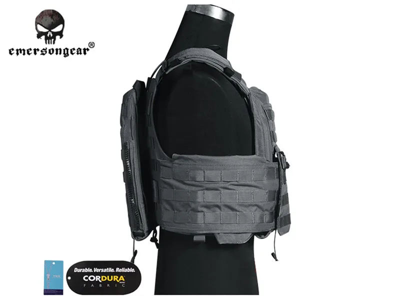 Emersongear-Chaleco táctico CPC Molle, portador de placa de cereza, armadura corporal, portador de combate, chaleco Airsoft de nailon EM7400 - imagen 3